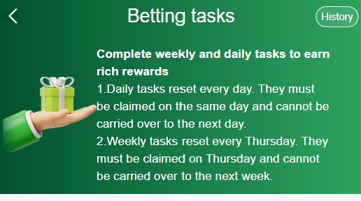 Betting Tasks
