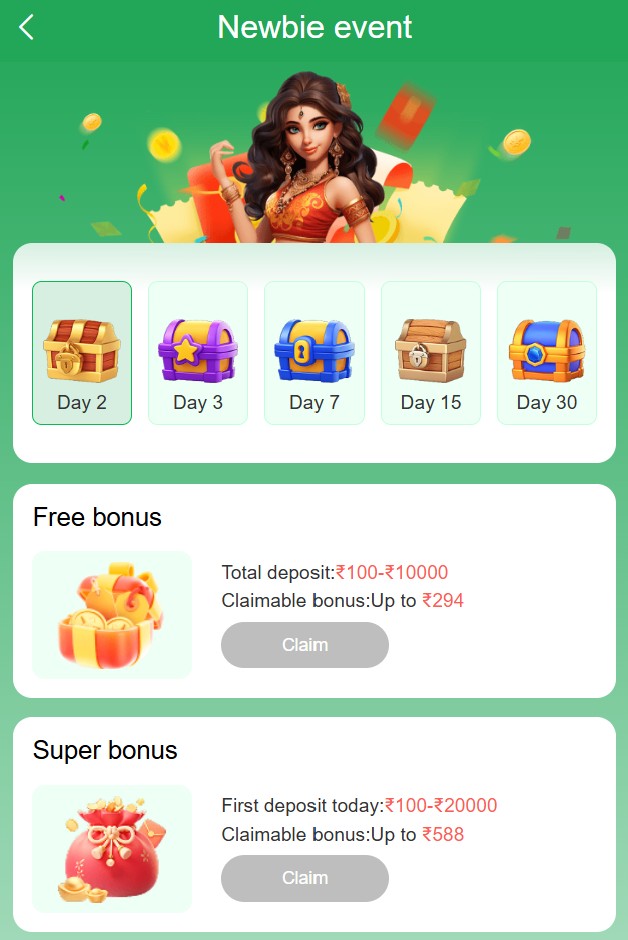 BG 678 Newbie Event Bonus