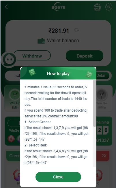 How To play Wingo Lottery Game?